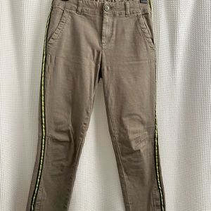 Ecru - Army pant w/trim Size XSmall